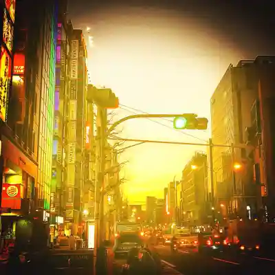 花園神社の周辺