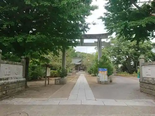 茂原八幡神社の鳥居