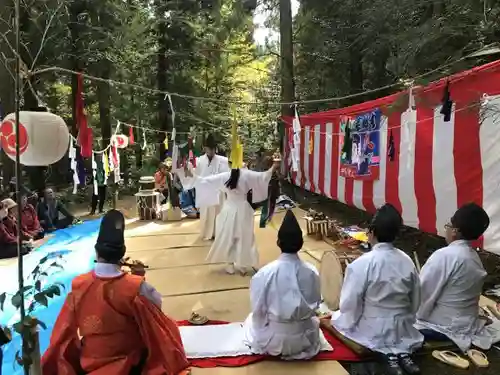 与太夫神社の神楽