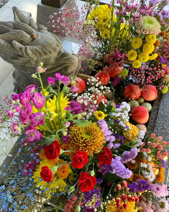 滑川神社 - 仕事と子どもの守り神の手水舎