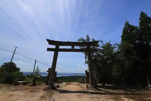 高野宮(内神社)の鳥居