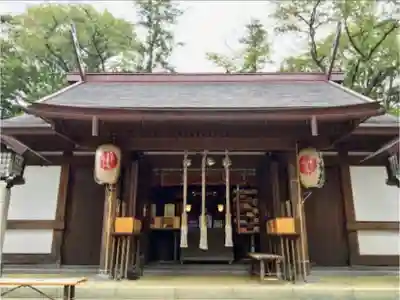 代田八幡神社の本殿・本堂