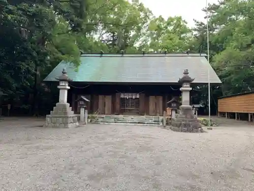 蒲神明宮の本殿・本堂