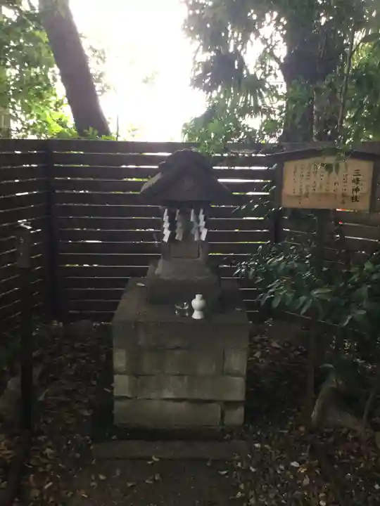 鎮守氷川神社のその他建物