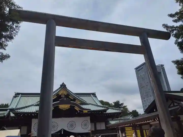 靖國神社の鳥居