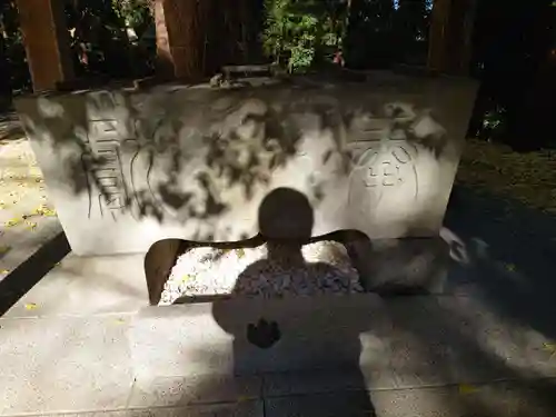 莫越山神社の手水舎