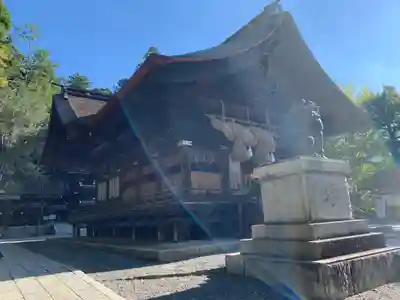 諏訪大社下社秋宮の本殿・本堂