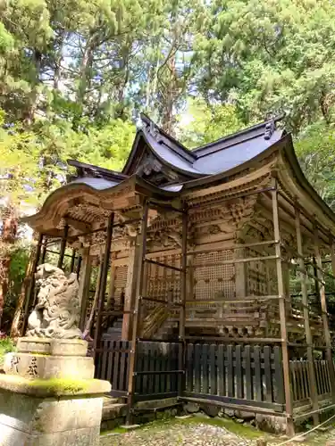 平泉寺白山神社の本殿