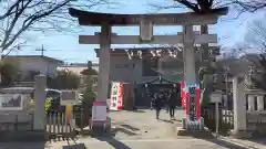 日野八坂神社の鳥居