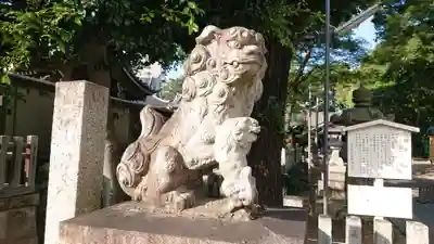 日置神社の狛犬