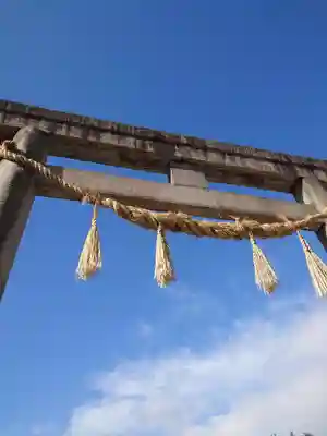 生國魂神社御旅所の鳥居