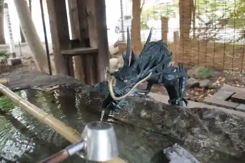 琴似神社の手水