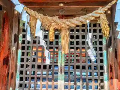 神明社・小河天神社合殿の本殿・本堂