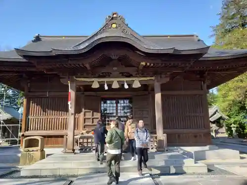 松江神社の本殿・本堂