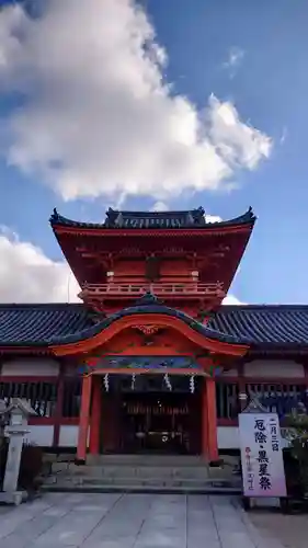 伊佐爾波神社の本殿