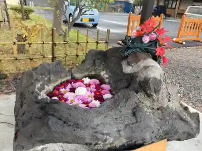 伊達神社の手水舎