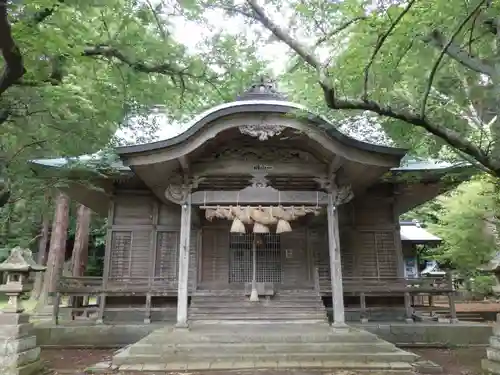 由良比女神社の本殿