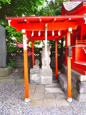 函館厳島神社の像
