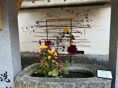 三津厳島神社の手水舎