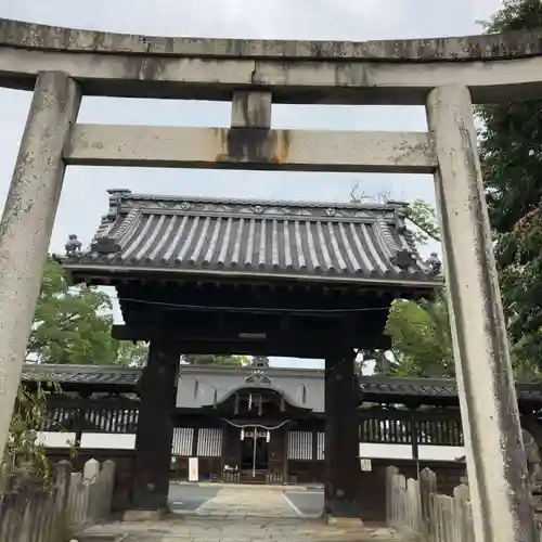 徳守神社の鳥居