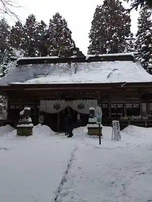心清水八幡神社の本殿・本堂