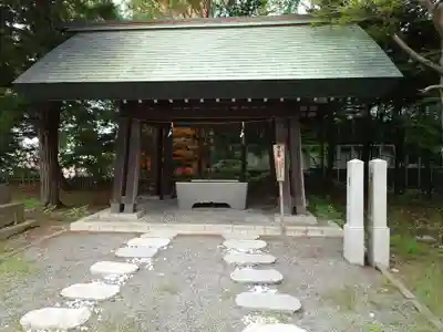江別神社の手水舎