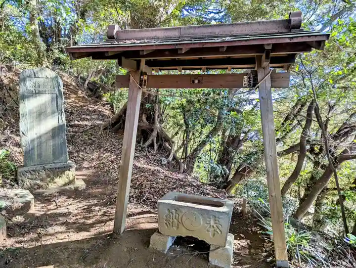 坊辺田水神宮の手水舎