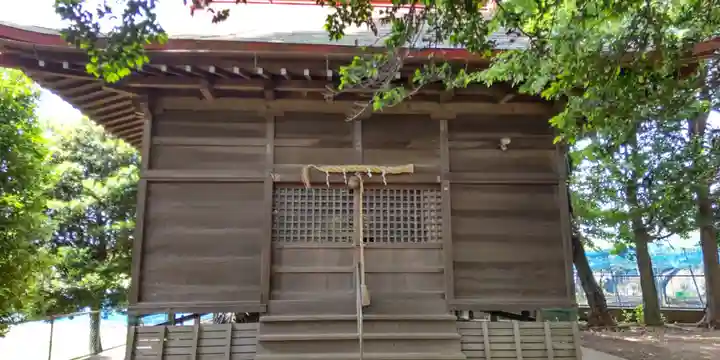 谷地川八幡神社の本殿・本堂