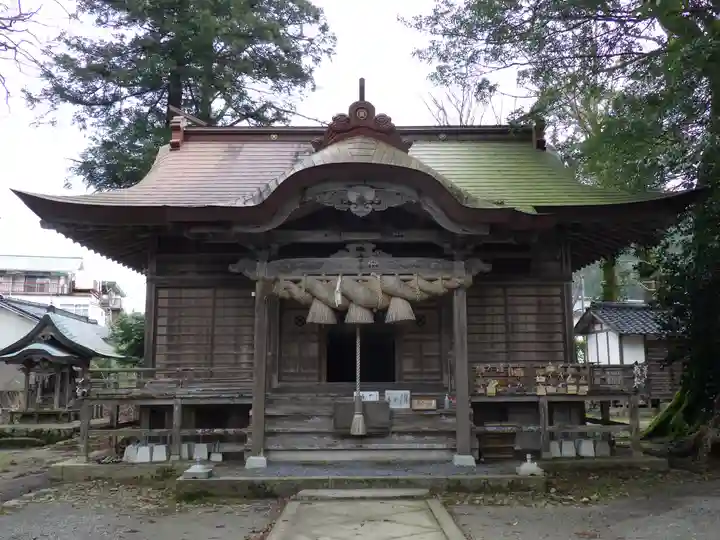 三朝神社の本殿・本堂