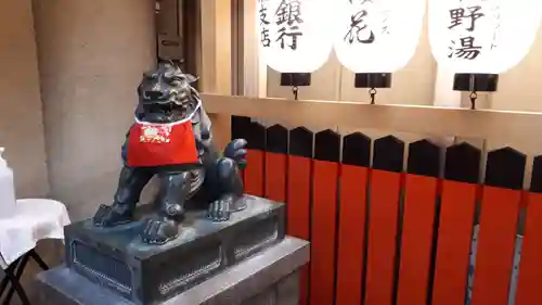 錦天満宮の狛犬