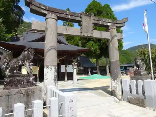 佐俣阿蘇神社の鳥居