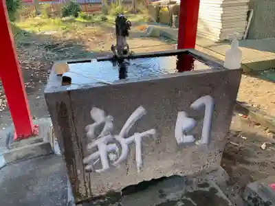 熊野神社の手水舎