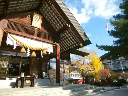 北見神社の本殿