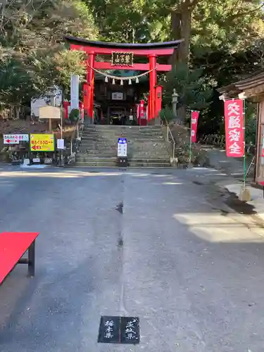 鷲子山上神社の鳥居