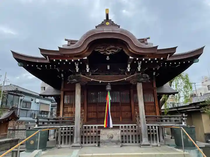 安方神社の本殿・本堂