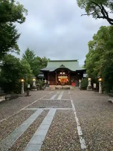 溝旗神社（肇國神社）の本殿