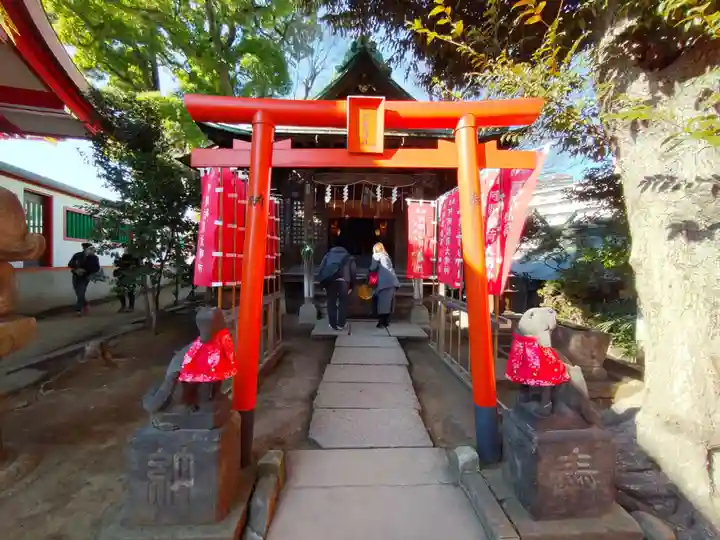 品川神社の鳥居