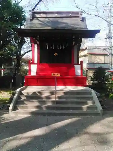 柞祖霊社の本殿