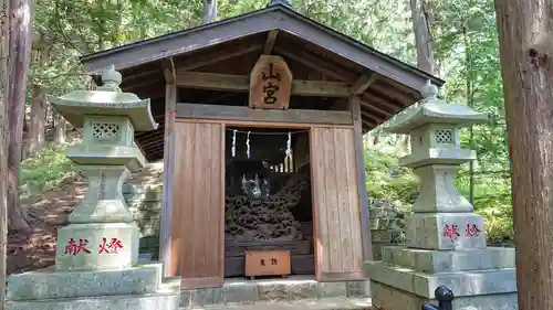 河口浅間神社の末社