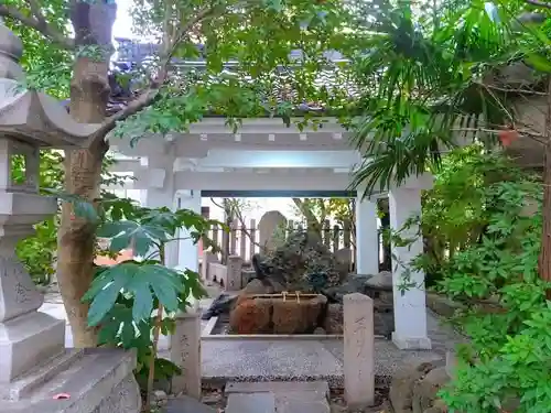 冨士浅間神社の手水舎