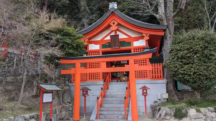 出世稲荷(須磨寺境内社)の本殿・本堂