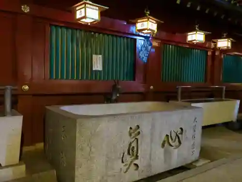 神田神社（神田明神）の手水舎