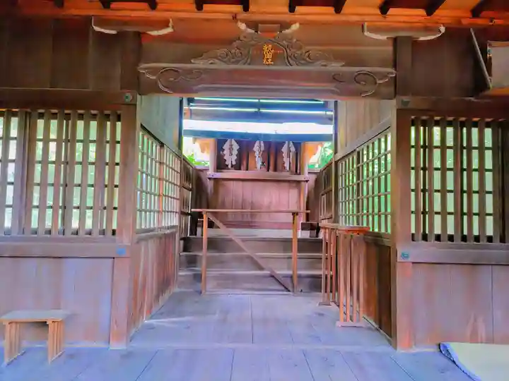 熱田社(上三宅)の本殿・本堂