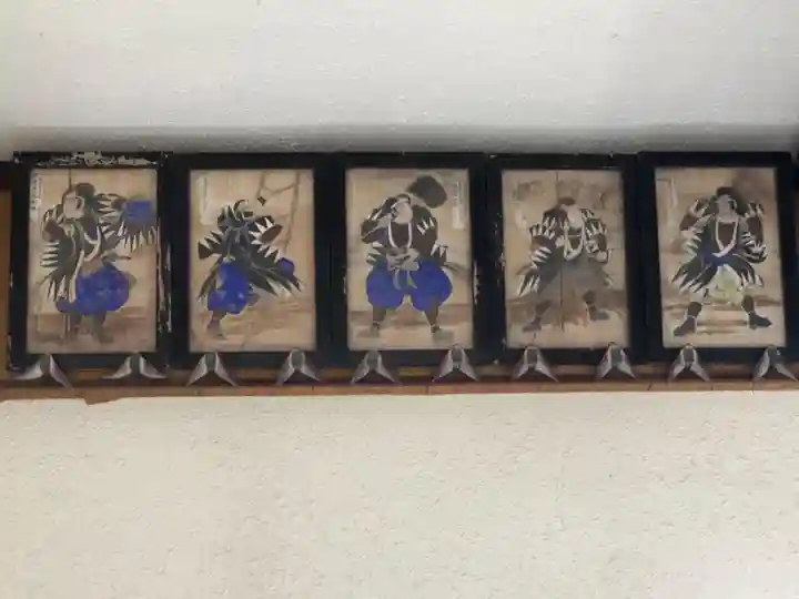 津田八幡神社の芸術