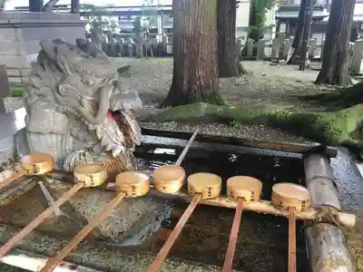 劒神社の手水舎