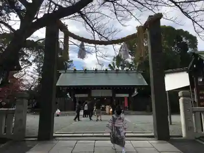 伊勢山皇大神宮の鳥居