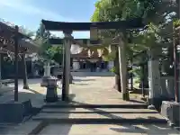 姉倉比賣神社の鳥居