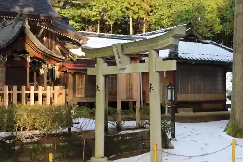 大歳神社の鳥居