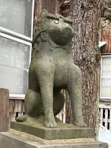 清水川辺神社の狛犬