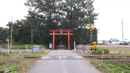 神楽神社の鳥居